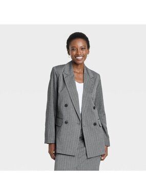 a New Day Women's Double Breasted Blazer Size L